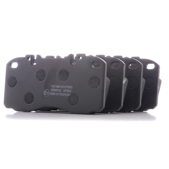 RIDEX 402B1045 Τακάκια φρένων Iveco Daily IV Φορτηγό πλατφόρμα 3.0 60C17, 60C17 /P 170 PS F1CE3481C