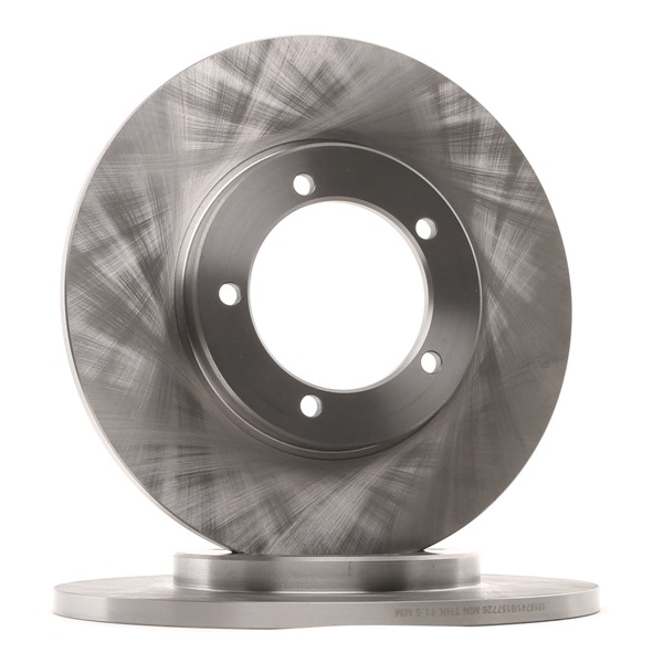 RIDEX 82B0669 Bromsskivor DAIHATSU Rocky SUV (F7, F8) 2.8 TD (F70, F75, F80, F85) 102 hk DL-T