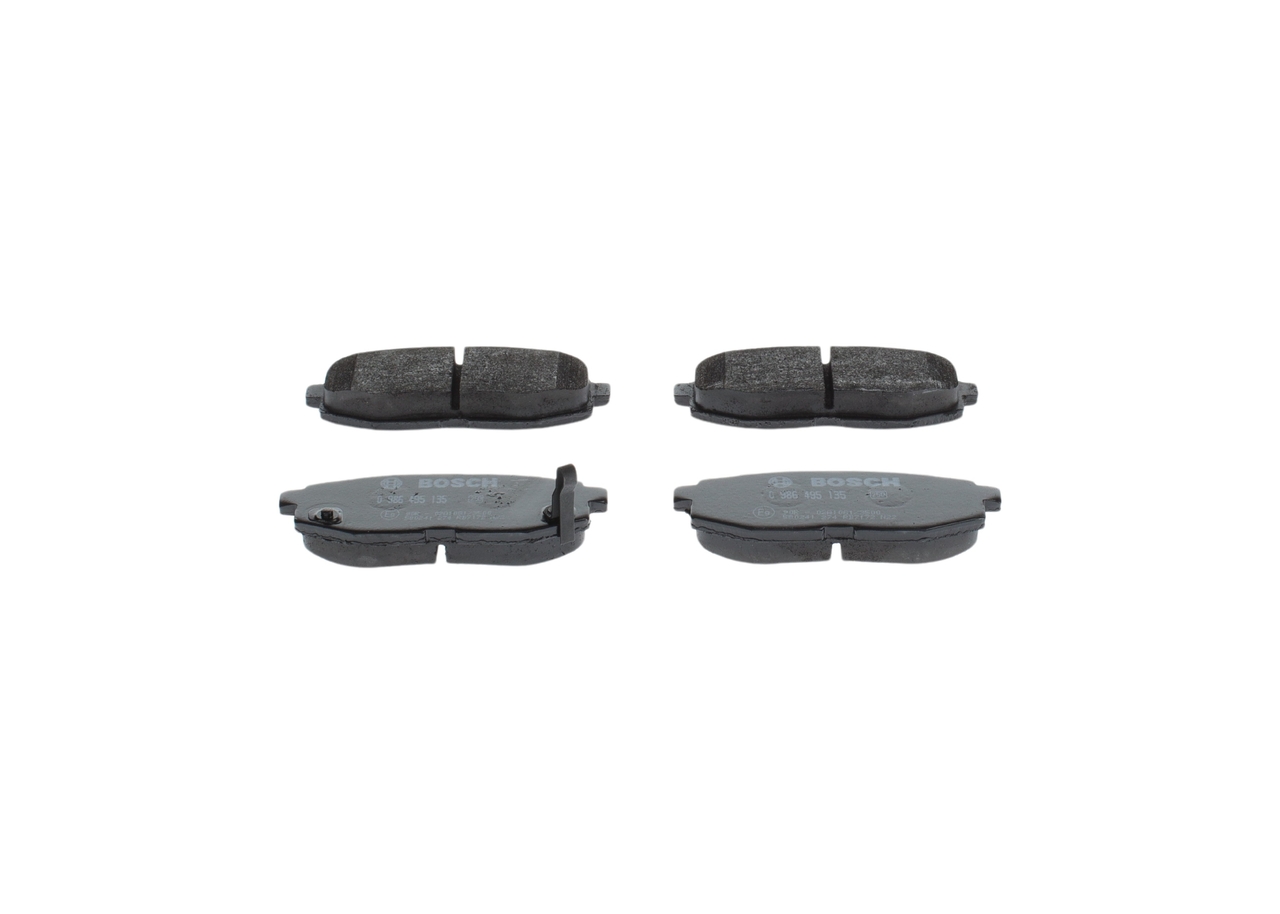 BOSCH 0 986 495 135 Bremseklodser Subaru Forester SJ 2.0 XT AWD (SJG) 241 HK FA20