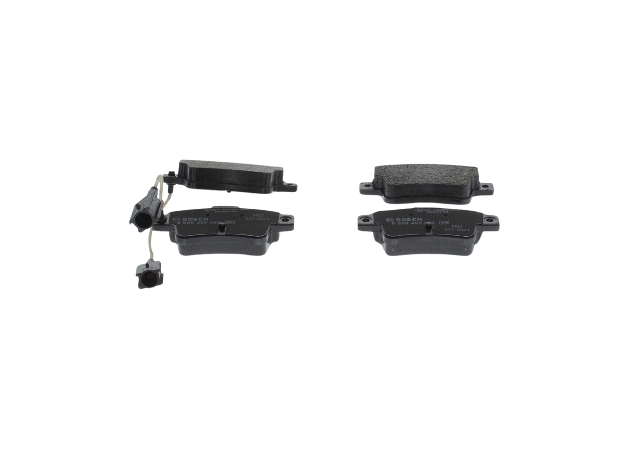 ABARTH BOSCH Kit pastiglie freno 0 986 495 355