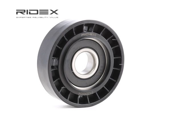 rendelés olcsó 312D0004 Szíjtárcsa / vezetőgörgő, hosszbordás szíj Ø: 80mm ől RIDEX 46424716, 60805460, 60811823, 46424716, 46424716