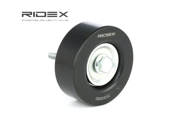 RIDEX 312D0082 Guide pulley Mazda 6 Saloon GH 2.5 MZR (GH5FS) 170 hp L5-VE