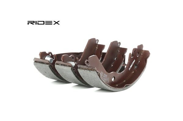 RIDEX 70B0048 Bromsbackar Mitsubishi Colt C50 1.5 Cat (C52A) 90 hk 4G15 (12V)