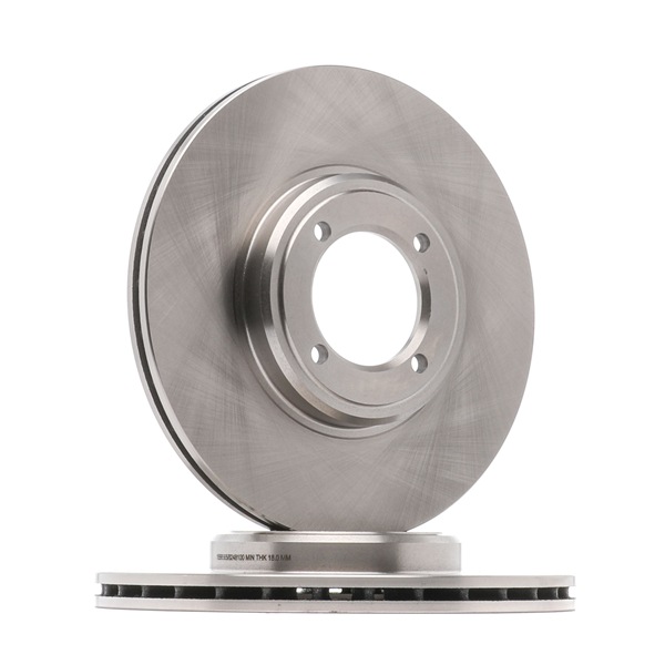 Kjøp billig 82B1246 Bremseskiver ventilert, framaksel, Ø: 272,8mm, uten belegg, Støpejern, uten skruer fra RIDEX 424670, 424698, 424670