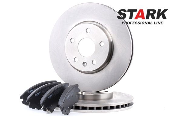 STARK SKBK-1090283 Remschijven en -blokken VAUXHALL Insignia Mk1 (A) Sedan (G09) 2.0 Biturbo CDTI (69) 195 Pk A 20 DTR