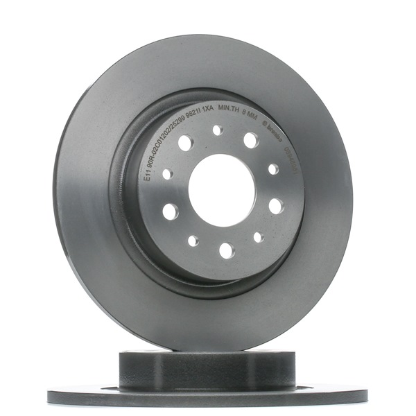 BREMBO 08.9460.61 Discos de travão Fiat Tipo 356 1.4 LPG (356HXF1B) 120 cv 940 B7.000