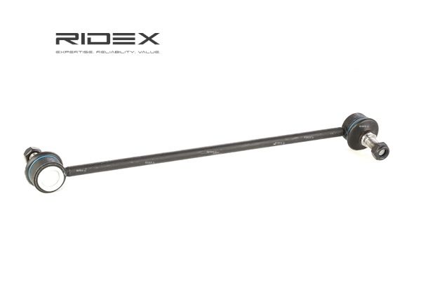 rendelés olcsó 3229S0437 Rúd / kar, stabilizátor Első tengely kétoldali, 380mm, Acél ől RIDEX