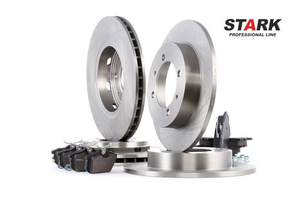 STARK SKBK-1090307 Bremsen Komplett Mitsubishi Carisma DAO 1.8 16V GDI 125PS 2001