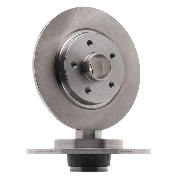 RIDEX 82B1221 Bromsskivor Renault Kangoo 2 Express 1.5 dCi 90 (FW0G, FW05, FW08, FW11) 90 hk K9K 628