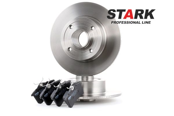 STARK SKBK-1090327 Σετ φρένων τακακια και δισκοπλακες Nissan Note e11 1.5 dCi 90 PS K9K 276