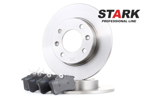 STARK SKBK-1090342 Remschijven en -blokken VW Jetta 2 1.6 72 Pk RF