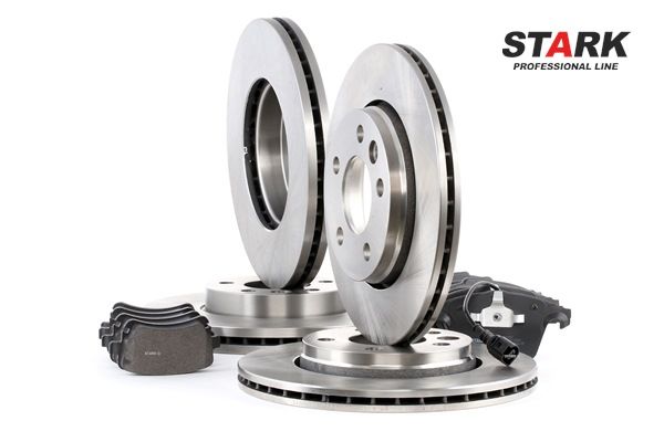STARK SKBK-1090346 Fék készlet, tárcsafék VW Multivan T5 VR6 3.2 231 LE