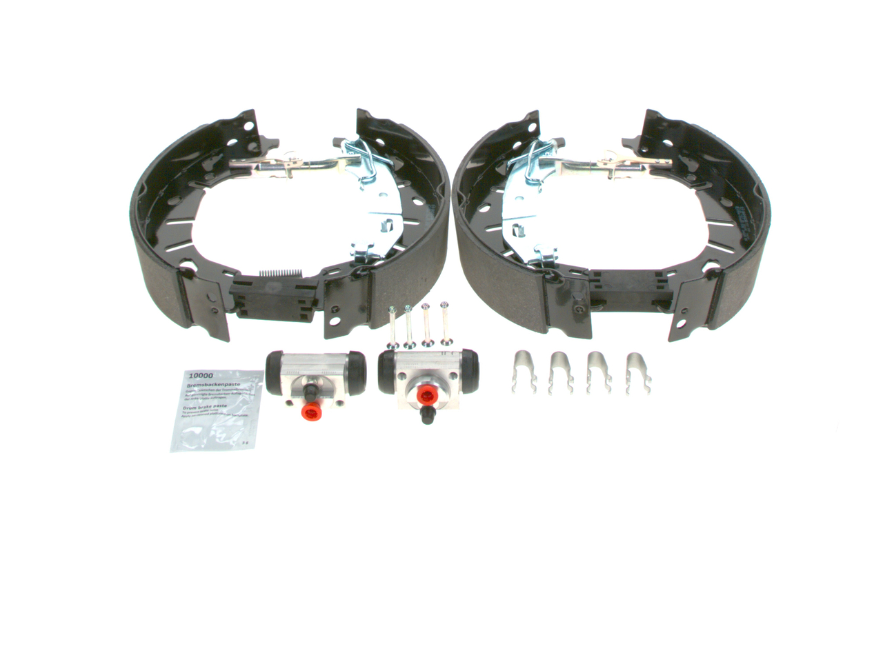 BOSCH 0 204 114 688 Zestaw do hamulców, hamulce bębnowe FIAT Doblo II Burtowy Ciężarówka/Podwozie (263) 1.3 D Multijet 90 KM