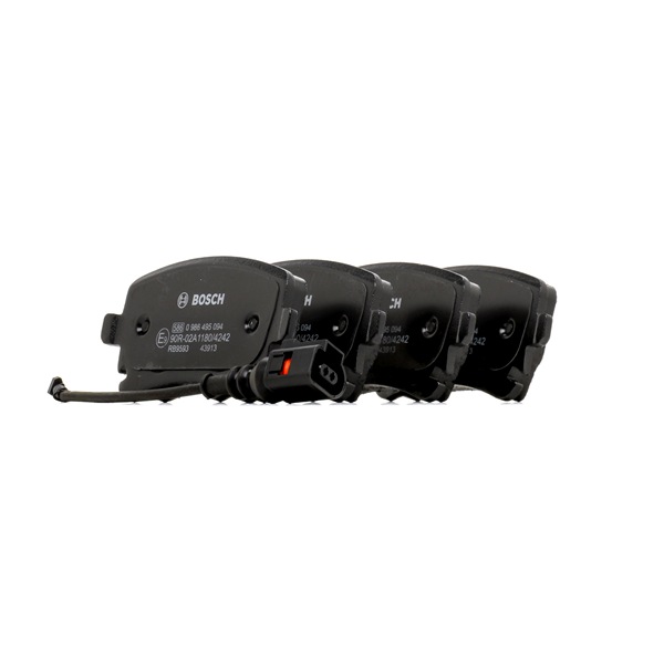 BOSCH 0 986 495 094 Pastilhas de travão VW T5 Camião de plataforma 2.0 CNG 115 cv AXA
