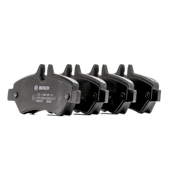 BOSCH 0 986 495 100 Remblokken VW Crafter 50 Flatbed Vrachtwagen 2.0 TDI 142 Pk CKUC