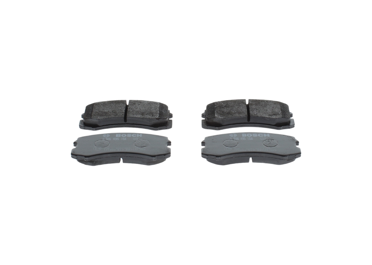 BOSCH 0 986 495 158 Saboți frână 1.8 SEi (CS5A) 122 CP 4G93 (GDI)