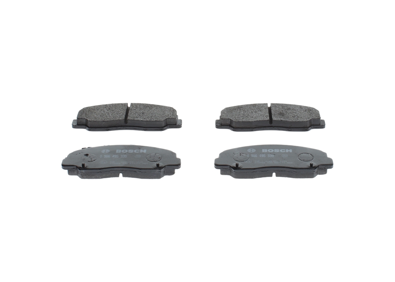 BOSCH 0 986 495 339 Jarrupalat DAIHATSU Rocky SUV (F7, F8) 2.0 4x4 (F70, F75, F80, F85) 88 hv 3Y