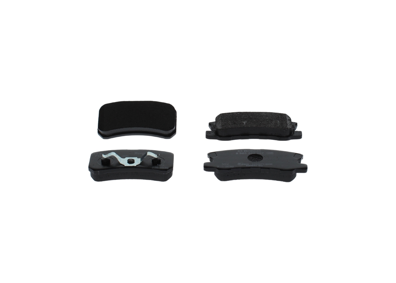 BOSCH 0 986 495 357 Pastiglie dei freni Mitsubishi Pajero IV 3.8 Mivec 4WD 234 CV 6G75