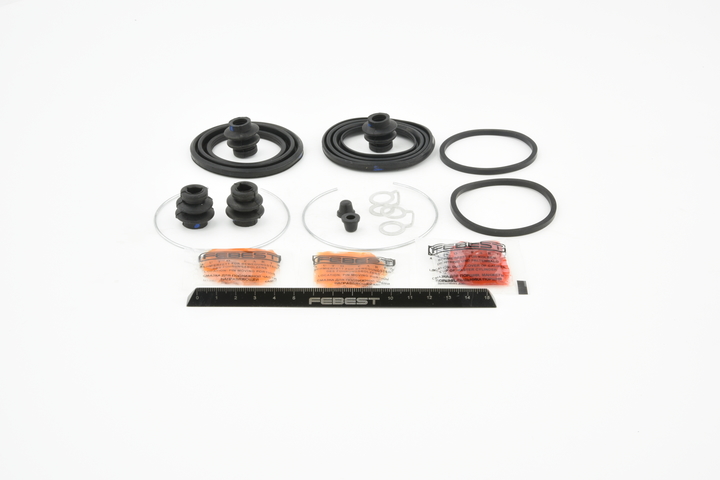 FEBEST 0175-NZE120F Javítókészlet féknyereg Toyota Corolla E12 1.5 RUNX VVT-i (NZE121_) 110 LE 1NZ-FE