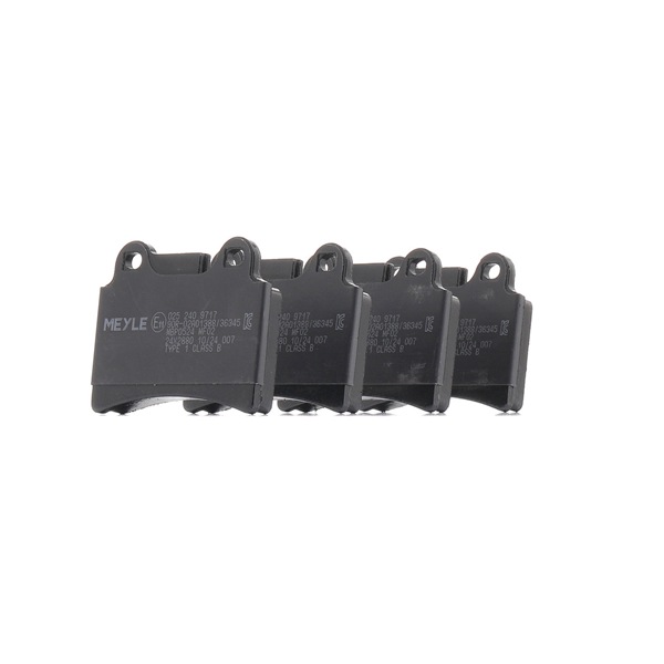 MEYLE 025 240 9717 Jarrupalat VW Touareg 1 3.2 V6 220 hv BRJ