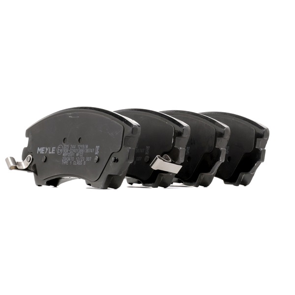 MEYLE 025 244 1219/W Remblokken Zafira C P12 2.0 CDTi (75) 130 Pk Z 20 DTJ