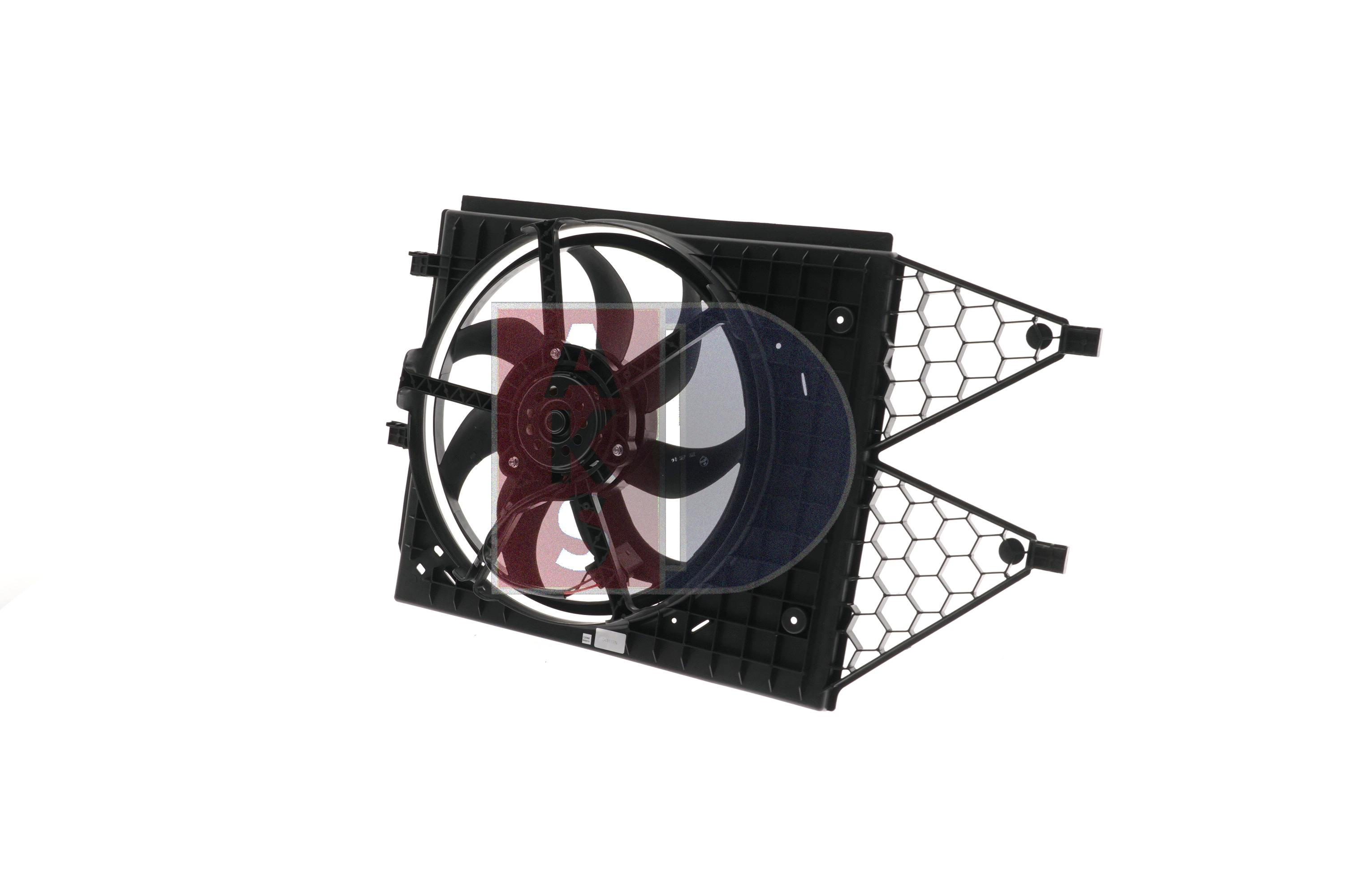 AKS DASIS 048117N Radiator fan SKODA Fabia II Combi (545) 1.4 TSI RS 180 hp CAVE