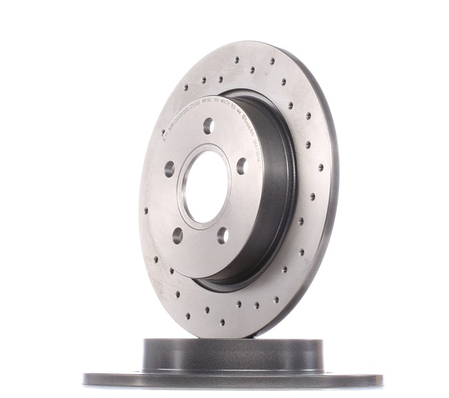 BREMBO 08.A725.1X Fékdob 2.0 ST 256 LE C20HDTX
