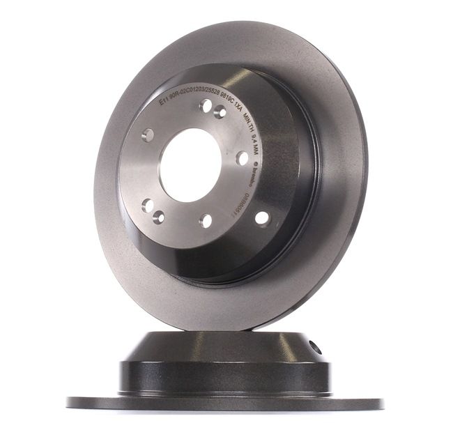 BREMBO 08.B605.11 Bremseskiver Hyundai Grand Santa Fe 3.0 GDi firehjulsddrift 249 hk G6DG