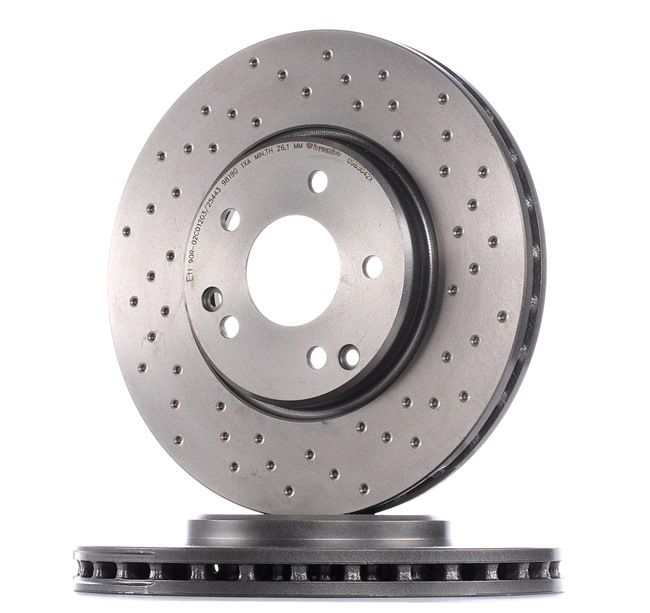 BREMBO 09.8304.2X Δισκόπλακες MERCEDES-BENZ E-class Φορτηγό πλατφόρμα / Σασσί (VF210) E 270 CDI (210.616) 170 PS OM 612.961
