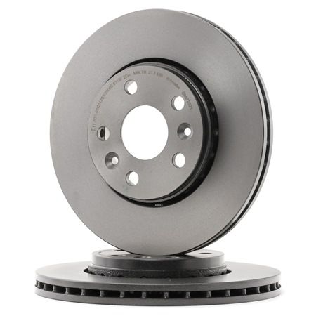 BREMBO 09.A727.21 Bromsskivor Renault Kangoo 2 Express 1.5 dCi 90 (FW0G, FW05, FW08, FW11) 90 hk K9K 628