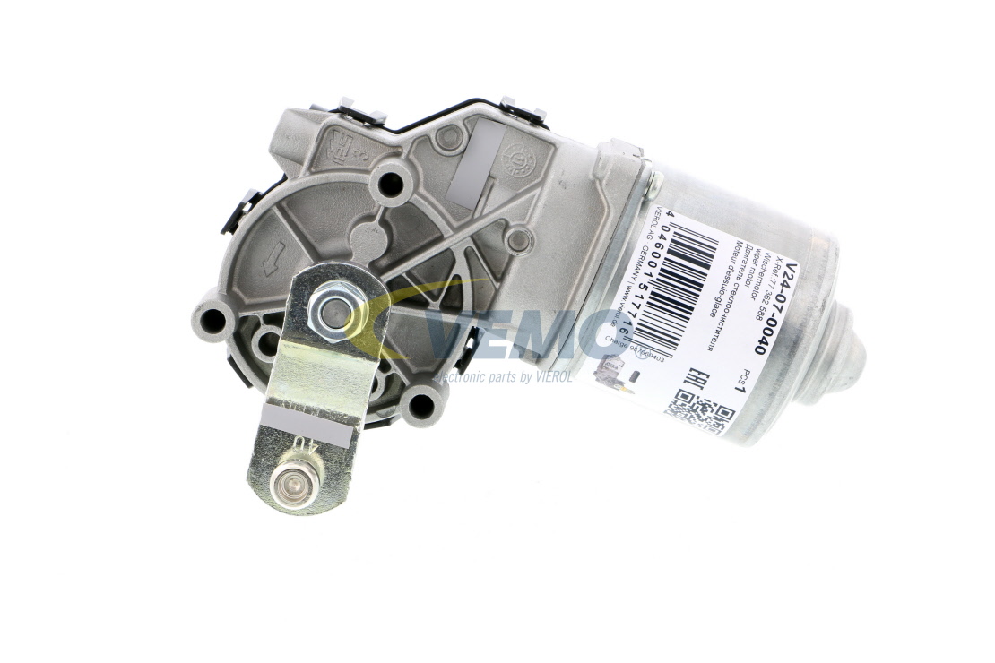 VEMO V24-07-0040 Scheibenwischermotor Fiat Idea 350 1.9 JTD 101 PS 188 B2.000