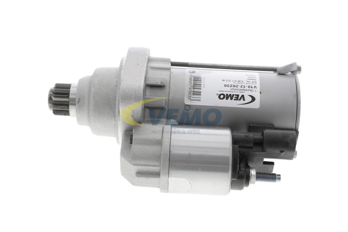 VEMO V10-12-20230 Starttimoottori Passat 3C B6 1.8 TSI 160 hv BZB