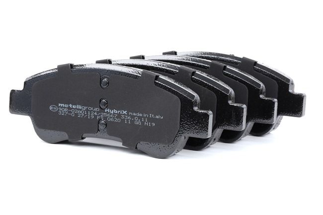 METELLI 22-0327-0 Brake pads Peugeot 206 SW 1.6 16V 109 hp NFU (TU5JP4)