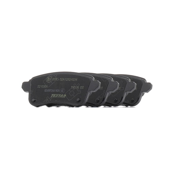 TEXTAR 2210301 Set accesorii sabot de frana 1.0 MPi (VBXG0) 91 CP H4D 470