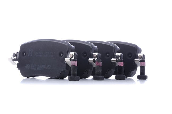 ZIMMERMANN 25110.175.1 Jarrupalat VW Caddy 4 Kombi 1.2 TSI 84 hv CYVC