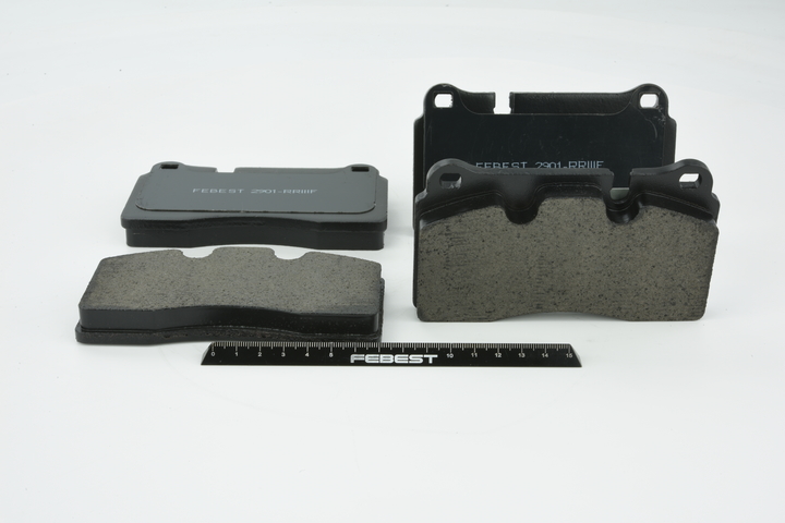 FEBEST 2901-RRIIIF Bromsbelägg Mitsubishi Lancer 7 EVO (CT9W) 280 hk 4G63 Turbo