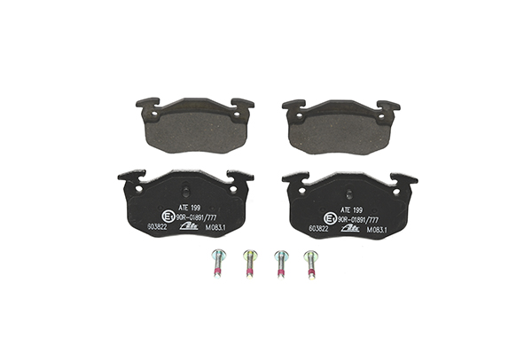 RENAULT ATE Brake pad set 13.0460-3822.2
