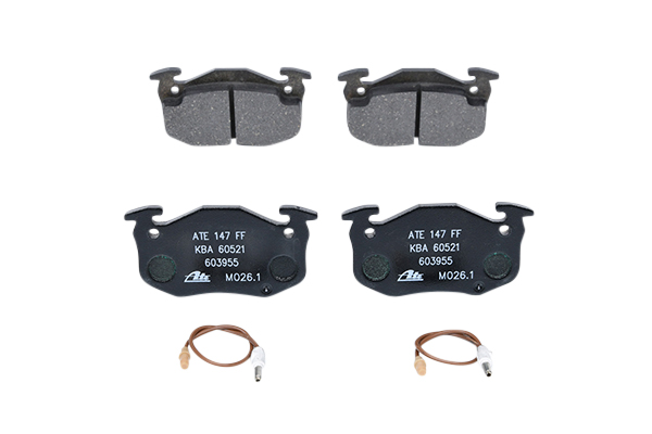 RENAULT ATE Disc brake pads 13.0460-3955.2