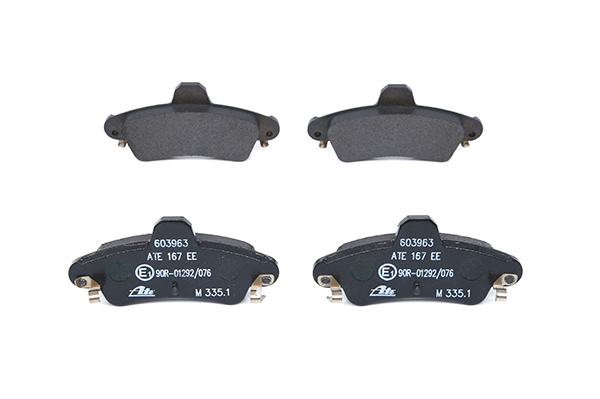 FORD ATE Takajarrupalat ja etujarrupalat 13.0460-3963.2