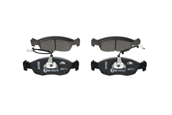 PEUGEOT ATE Disk brake pads 13.0460-7058.2