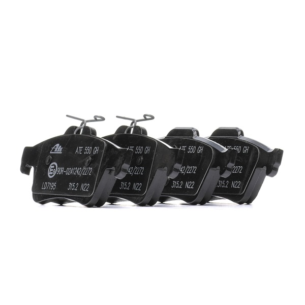 ATE 13.0470-7195.2 Jarrupalat Ford C Max 2 1.0 EcoBoost 125 hv B7DA