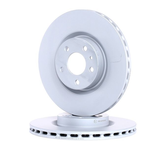 ATE 24.0122-0145.1 Δισκόπλακες FIAT Doblo II Combi (263) 1.6 D Multijet (263AXD1B, 263AXX1B) 105 PS 552 80 444