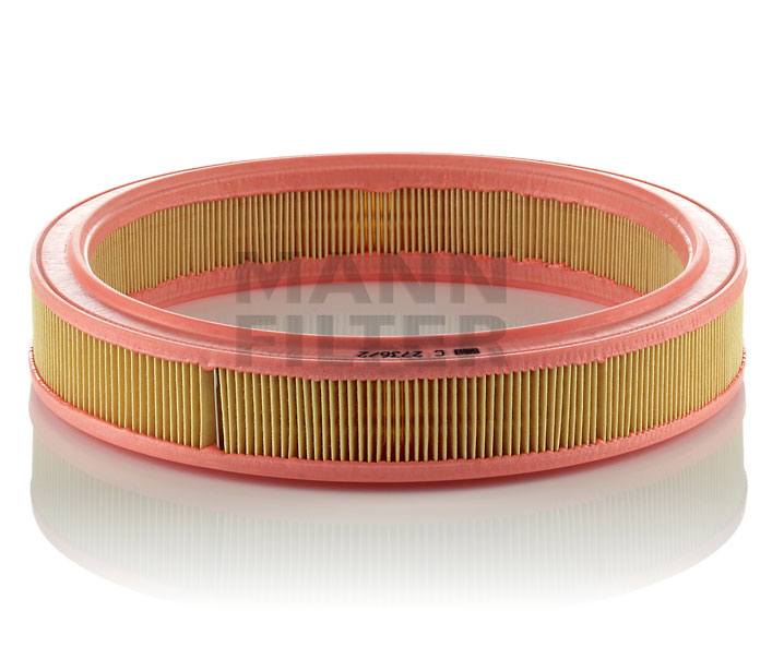 MANN-FILTER C 2736/2 Luftfilter Ford Fiesta Mk2 1.4 73PS 1989