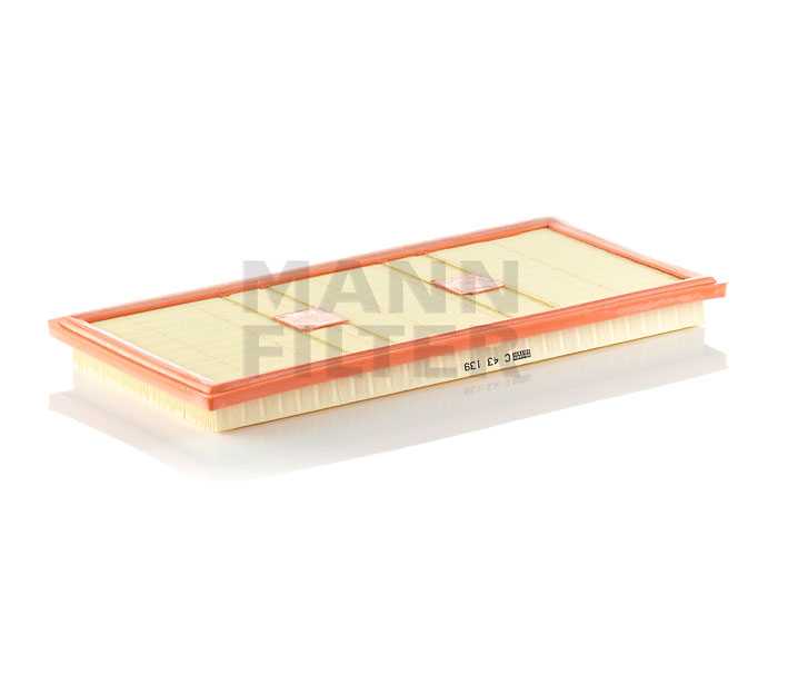 MANN-FILTER C 43 139 Luftfilter Mercedes S204 C 350 CGI 3.5 (204.257) 306PS 2013
