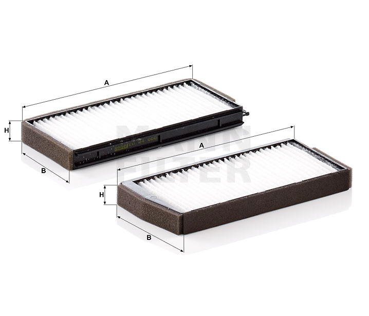 MANN-FILTER CU 24 000-2 Filtro do habitáculo Mazda Demio DW 1.3 i 16V (DW3W) 83 cv B3 ME