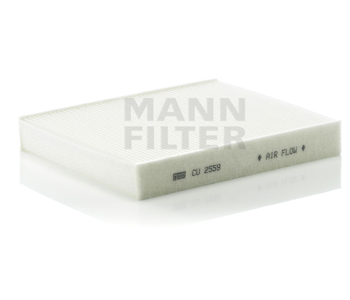 rendelés olcsó CU 2559 Szűrő, utastér levegő részecskeszűrő ől MANN-FILTER 1253220, 1315686, 1315687