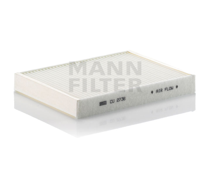 MANN-FILTER CU 2736-2 Filtr kabinowy BMW E39 525i 2.5 186 KM M54 B25 (256S5)