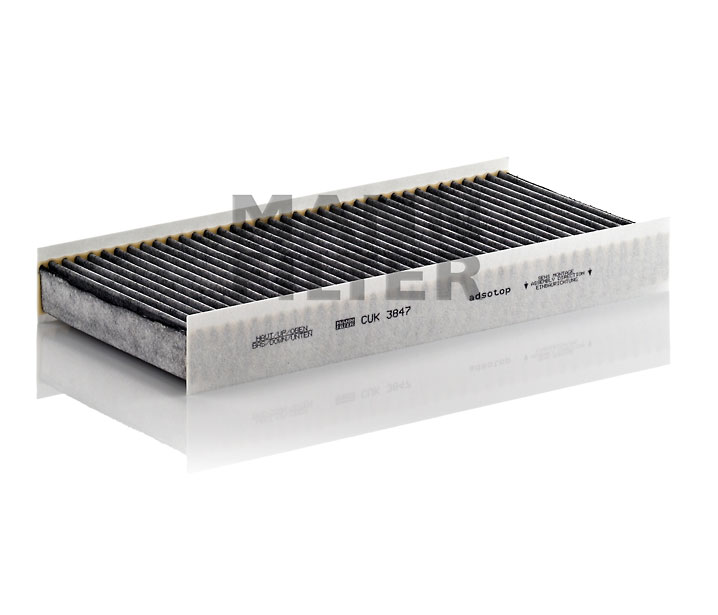 MANN-FILTER CUK 3847 Interieurfilter CITROËN Jumpy II Flatbed Vrachtwagen/Chassis 2.0 HDI (X_RHG) 120 Pk RHK (DW10UTED4)