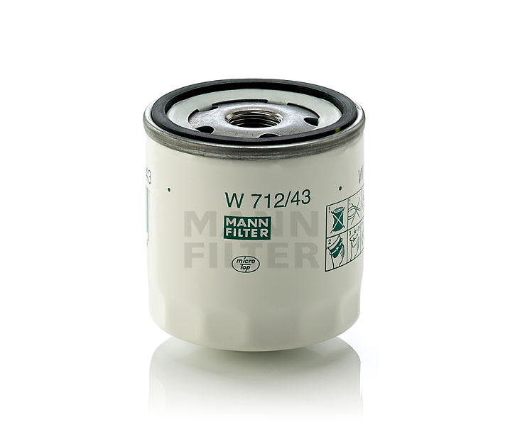 JEEP MANN-FILTER Motoroliefilter W 712/43
