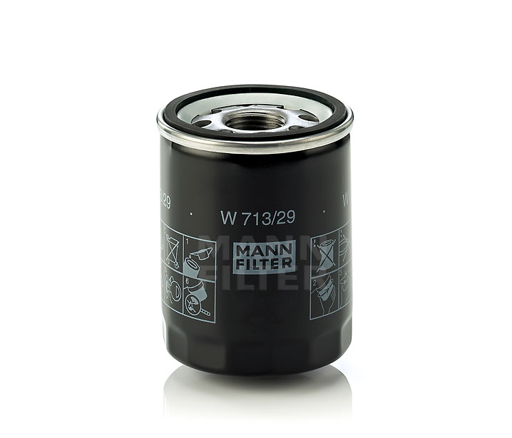 MANN-FILTER W 713/29 Filtro de óleo Jaguar S Type x200 4.2 R V8 396 cv 1G(AJ36)